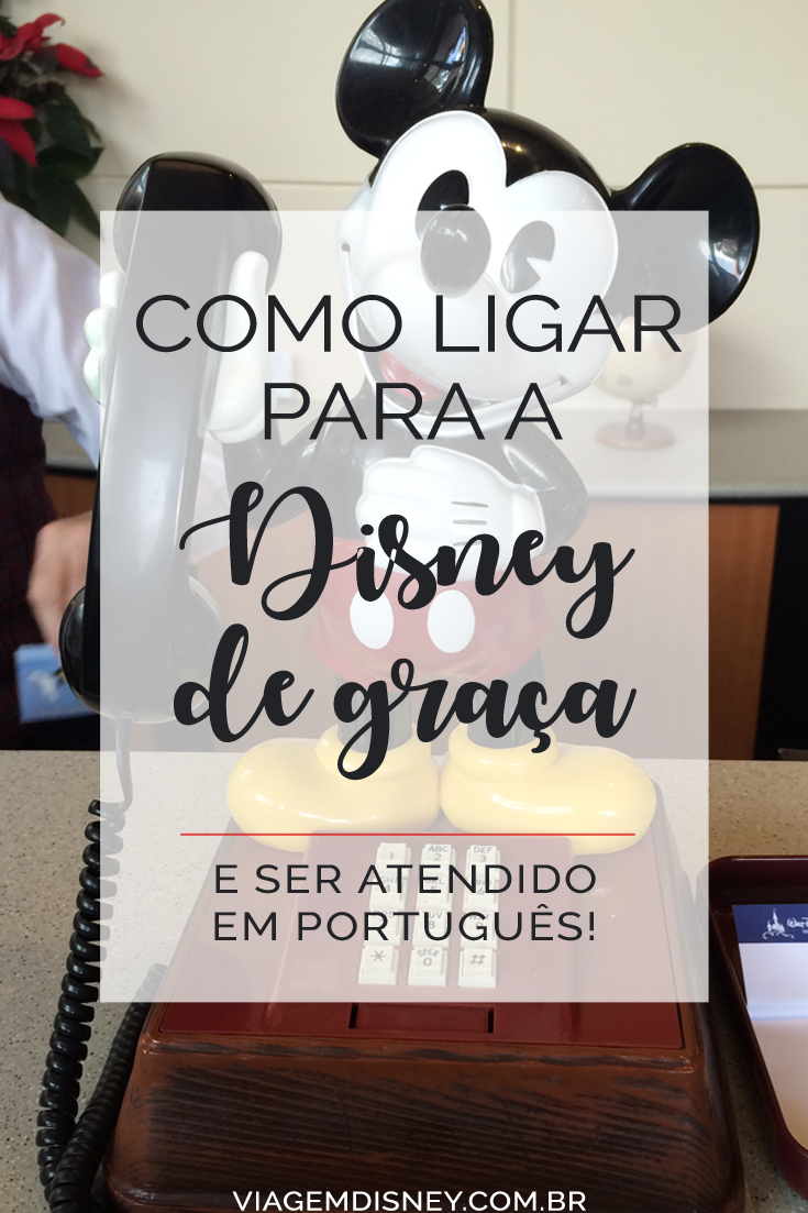 Como ligar para a Disney de graça e ser atendido em português | Viagem Disney