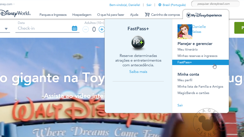 Como marcar o FastPass+ (com passo-a-passo!) | Viagem Disney