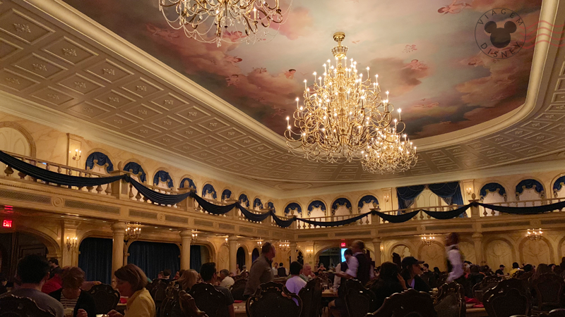 Restaurante Be Our Guest – sua refeição no castelo da Fera! | Viagem Disney