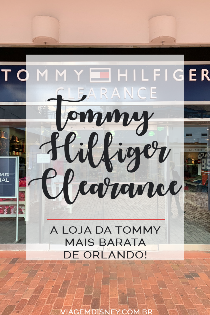 Tour na Tommy Hilfiger CLEARANCE, A Loja MAIS BARATA da Tommy em Orlando
